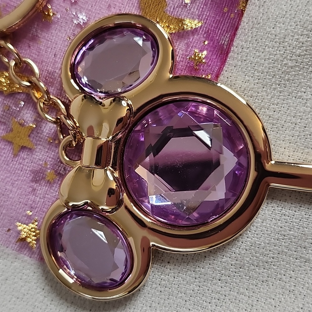 Disney 2024  Snowglobe Ears, Loungefly Stitch Wallet &  Jewel Keychain Key - Picture 9 of 17